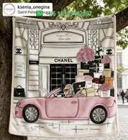 Chanel Throw Blankets